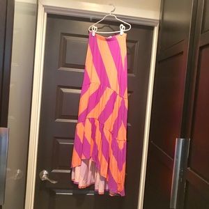Lilly Pulitzer high-low maxi skirt size S